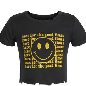 Here for the good times short kids